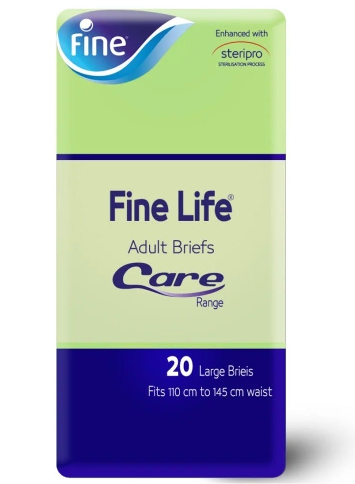 فاين لايف حفاظات فاين لايف للكبار 20 حفاضة كبير - Image 1